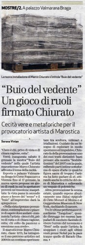 buio del vedente_il giornale di vicenza_7-01-2010