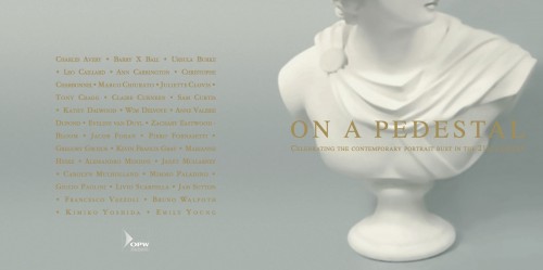 On a Pedestal, print invitation